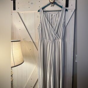 Striped romper